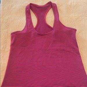 Lululemon pink racerback tank